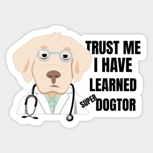 Super Dogtor Sticker